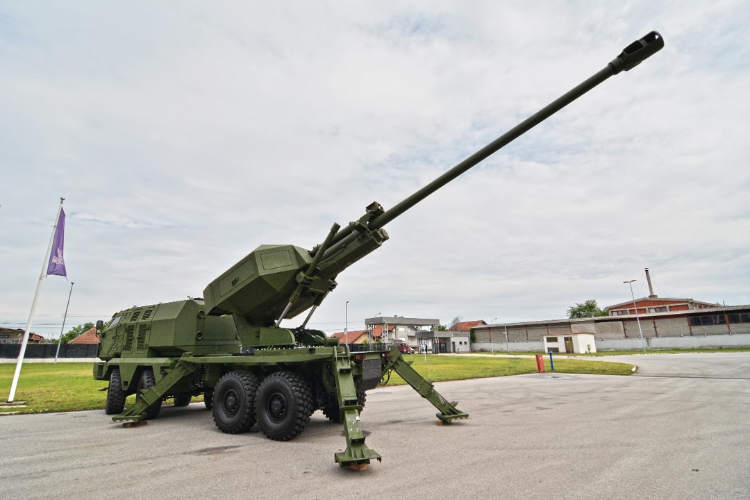 Aleksandar Serbian 155mm Self-Propelled Howitzer (C)